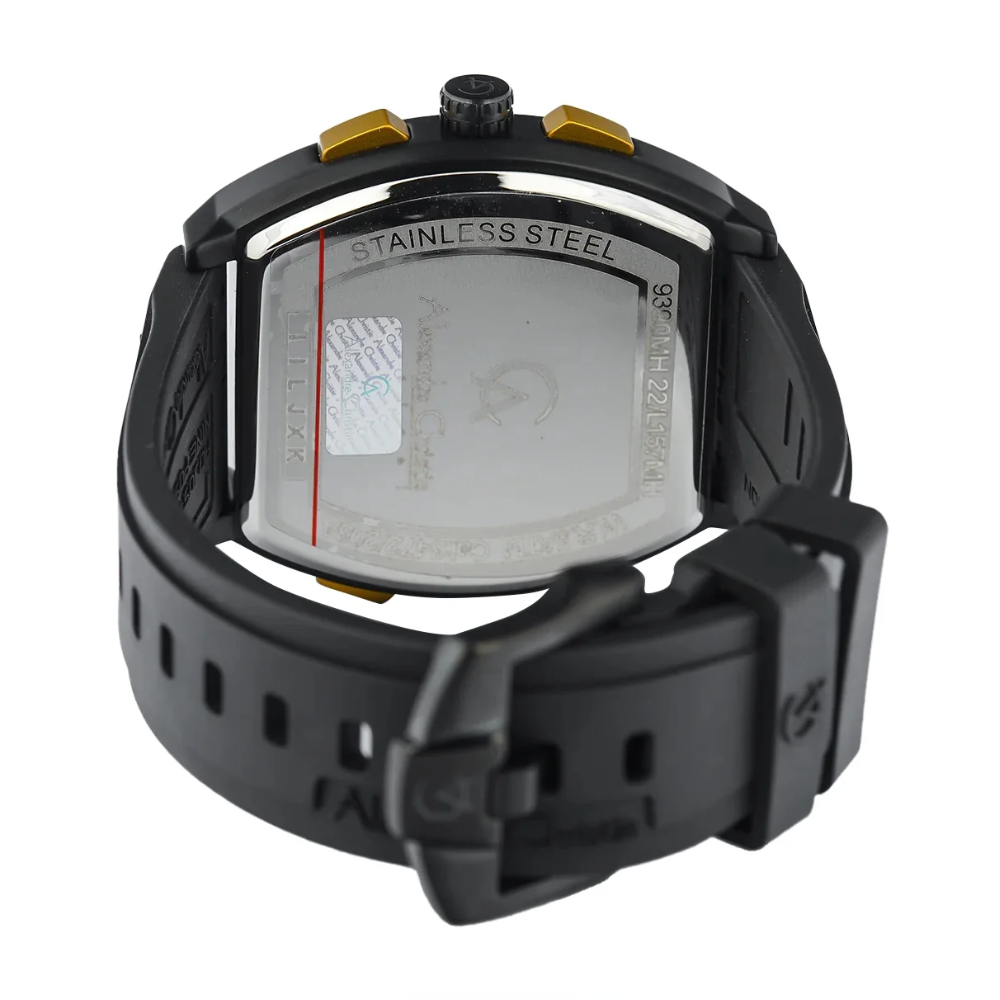 Alexandre Christie Collection Black Men's Analog-Digital Watch 9390MHRIPBAYL