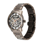 Titan See-Through Skeletal Copper Brown Men's Watch 90220QM01