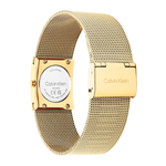 Calvin Klein Pulse Green Dial Women's Analog Mesh Watch 25100136