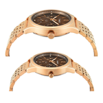 Timex Trendline Brown Pair Watch TW00PR349