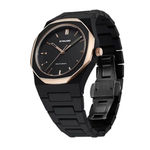 D1 Milano Polycarbon Black Dial Unisex Watch PCBJ35
