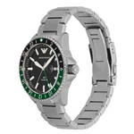 Emporio Armani World Explorer Men's Quartz Black Dial Analog Watch AR11589