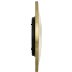 Titan Round Multi-Color Inlay Bezel Mother of Pearl Dial Wall Clock W0111MA01