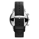 Emporio Armani Men's Silver Dial Chronograph Watch AR1807