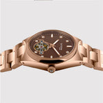 Britime Automatic Rose Gold Brown Women's Watch 2567-M30603