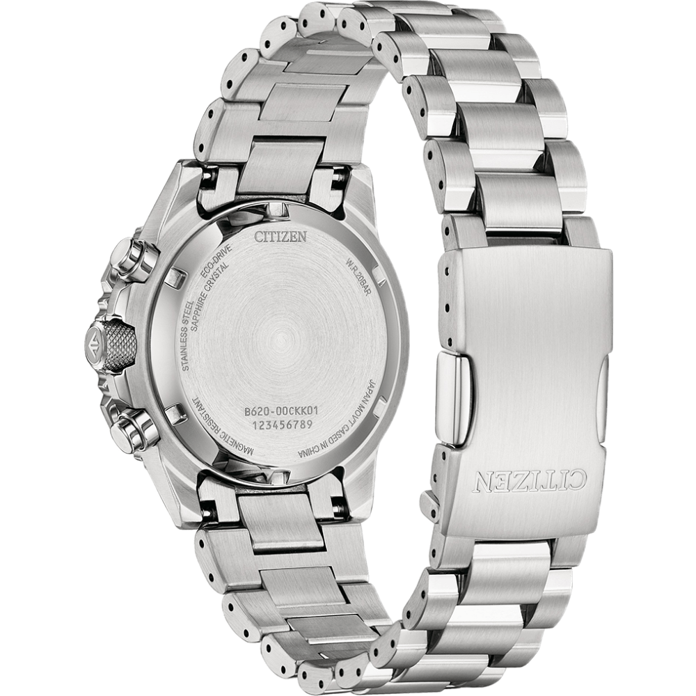 Citizen Promaster White Dial Men's Chronograph Watch CA4660-61A