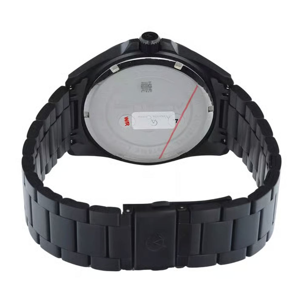 Alexandre Christie Bravo Black Men's Watch 6678MEBIPBA