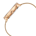6303WM01Fastrack Stunners Beige Dial Rose Gold Girls Watch NT6303WM01