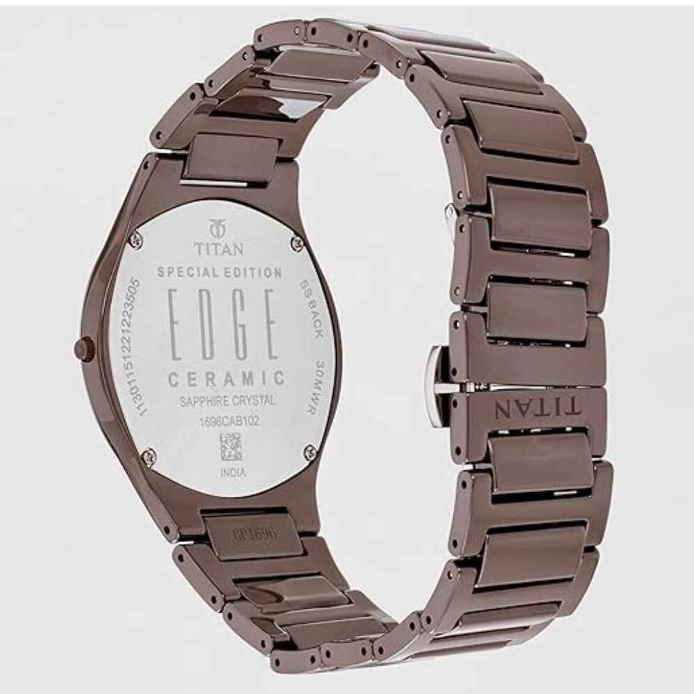 Titan Silver Men's Watch 1696QC02