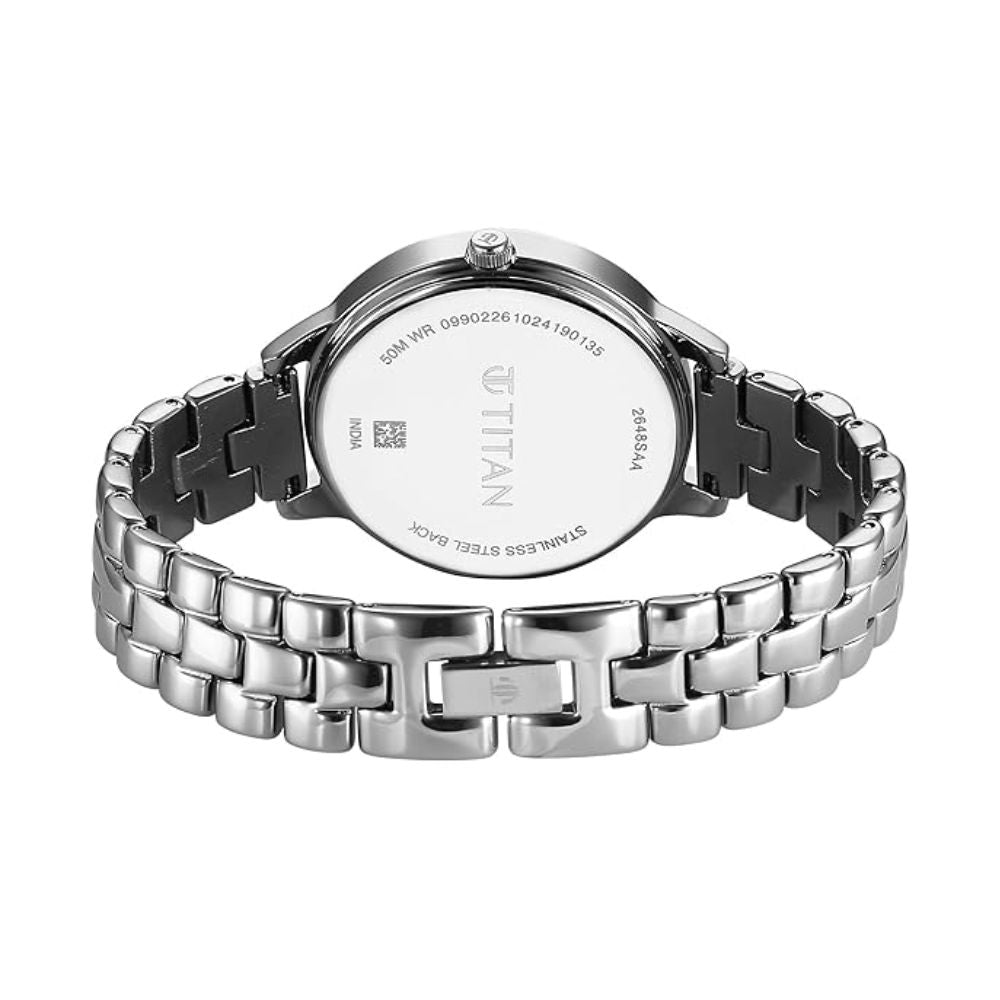 Titan Neo Silver Women's Watch 2648SM14