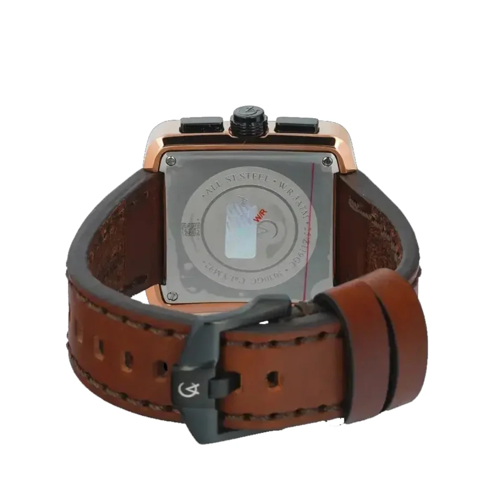 Alexandre Christie Chronograph Brown Men's Watch 3030GCLBRBA
