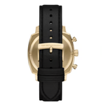 Emporio Armani Black Dial Men's Quartz Analog Leather Watch AR11690