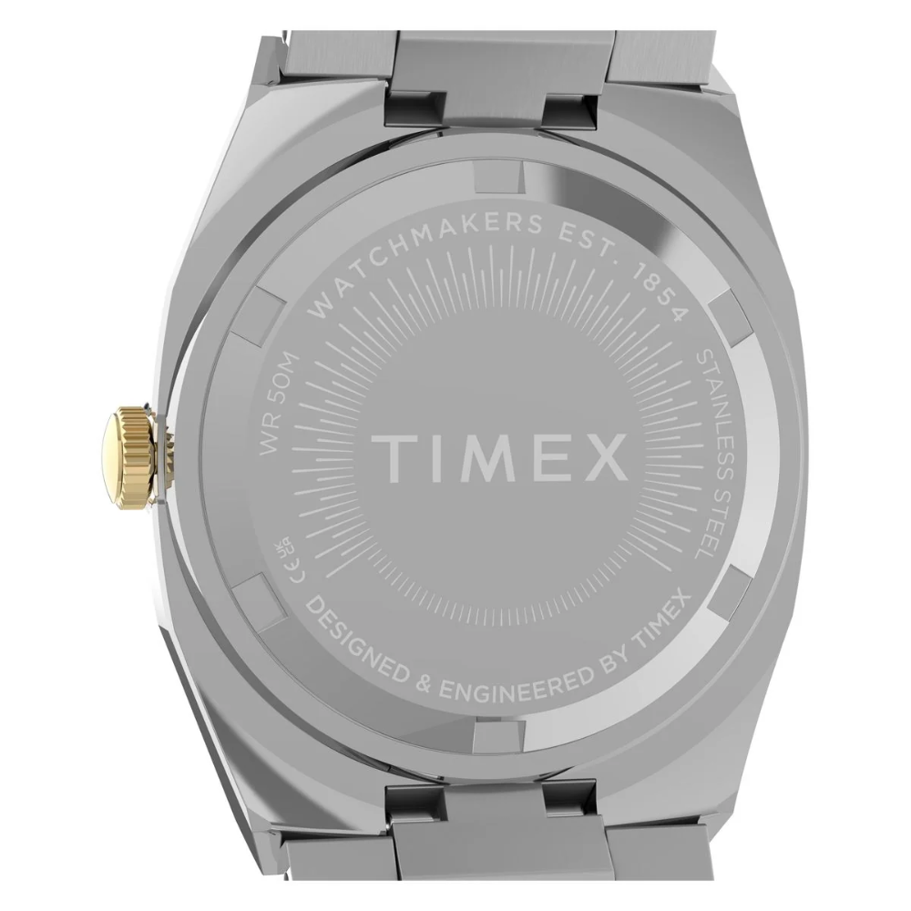 Timex Square Champagne Dial Analog Women's Watch - TW6A00800IK