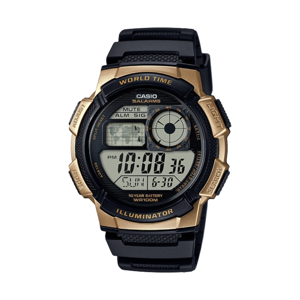 Casio Black Resin Strap Men's Watch AE-1000W-1A2V, AE-1000W-1A3V | 10347820
