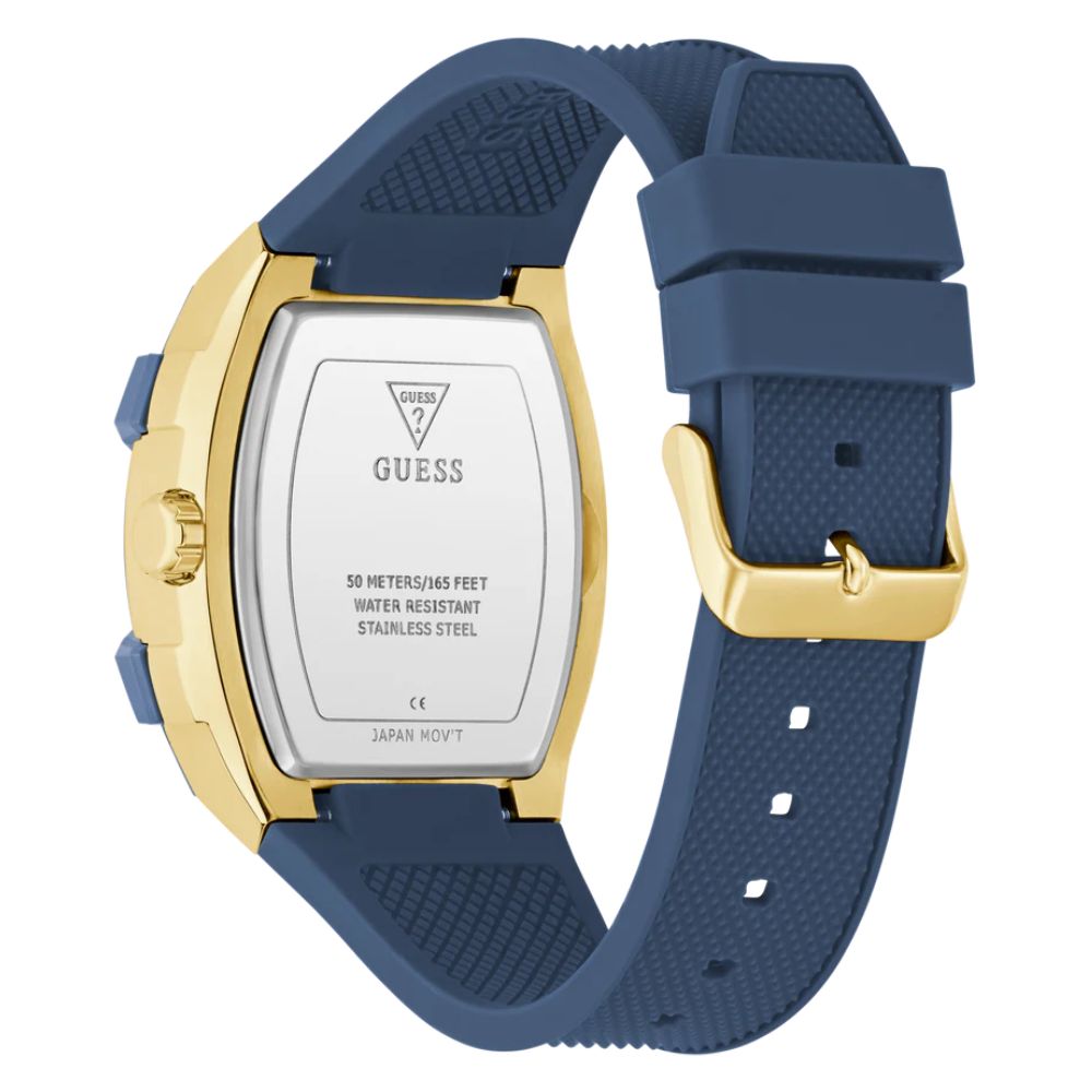 GUESS Blue Gold Men's Watch GW0956G5