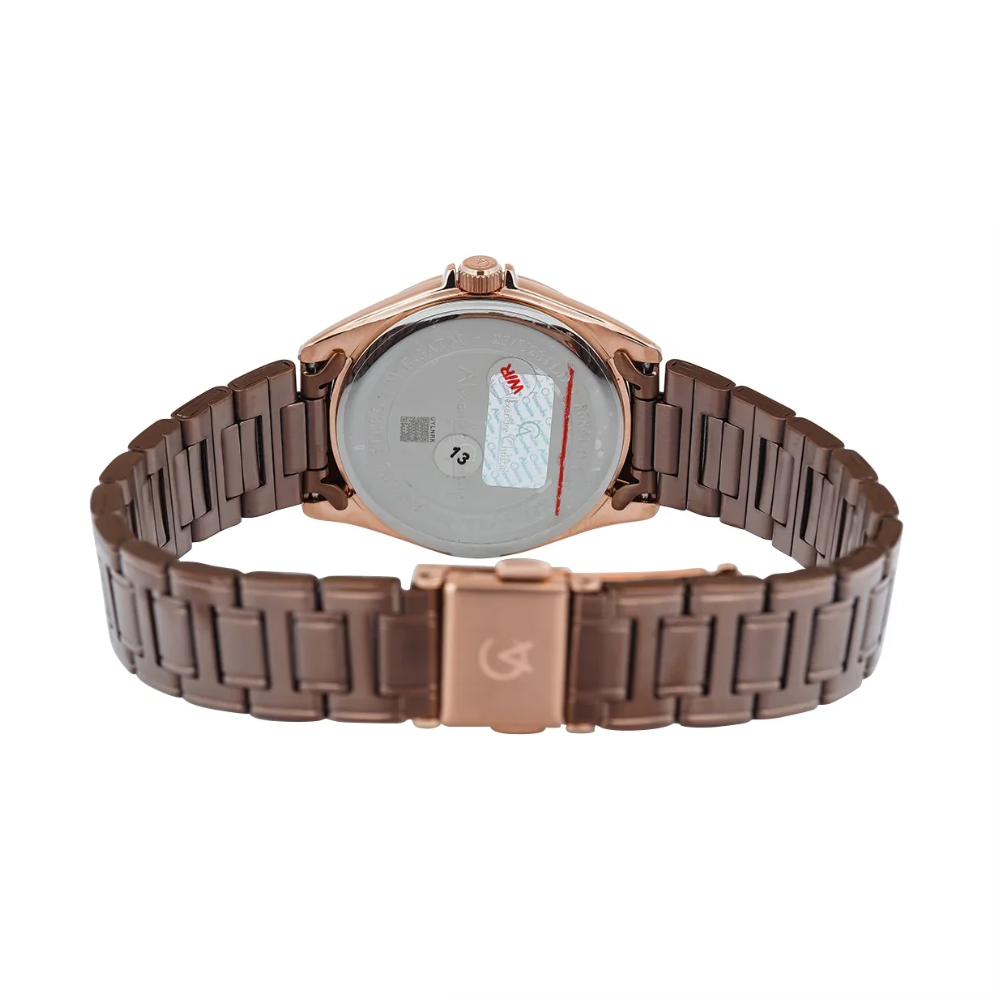 Alexandre Christie Classic Brown Women's Watch 8684LDBROBO