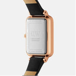 Daniel Wellington Quadro Analog Watch White & Black Women's Wrist Watch DW00100689K