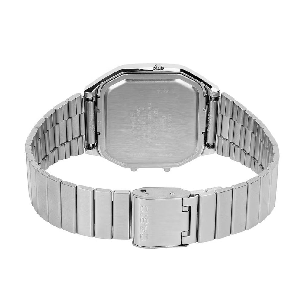 Casio Vintage White Unisex Watch D431 - AQ-240E-7A2