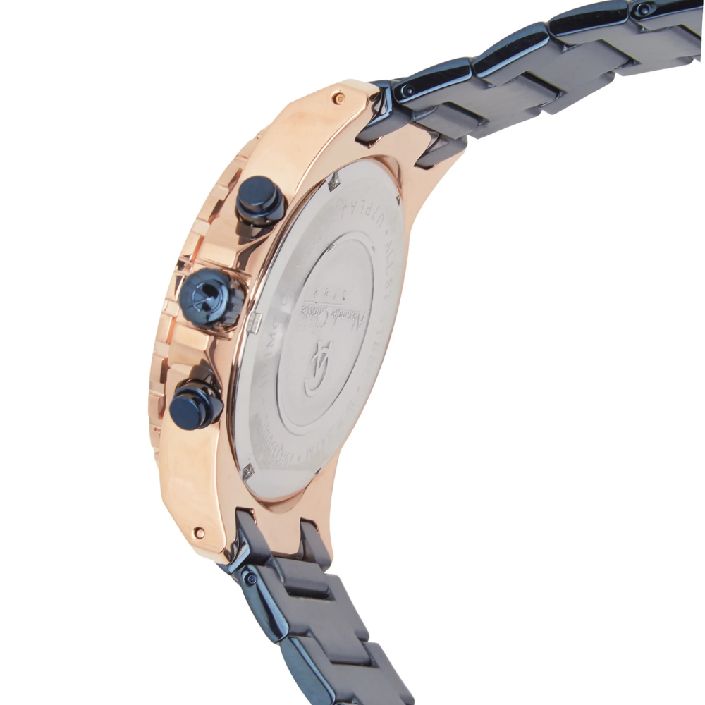 Alexandre Christie Chronograph Blue Men's Watch 6141MCBURBU
