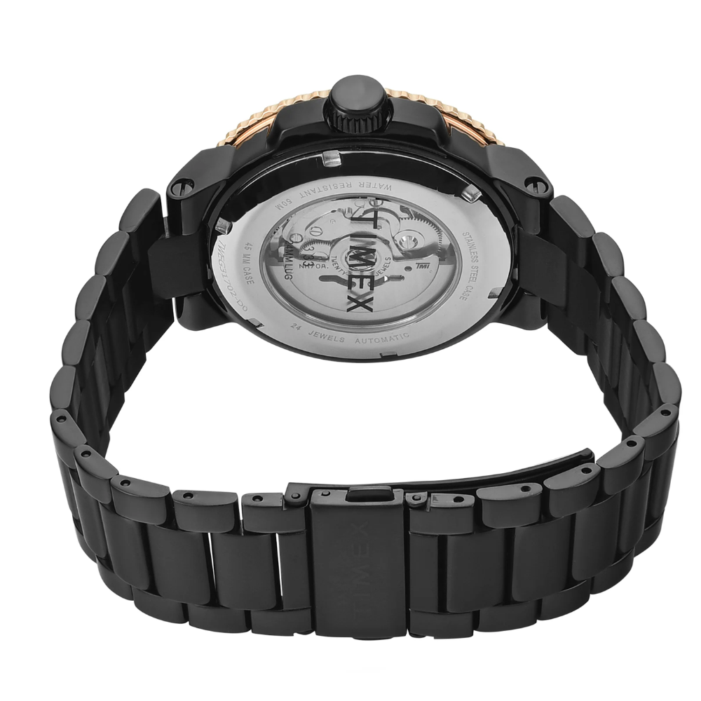 Timex Automatic Silver Men Watch TWEG31702