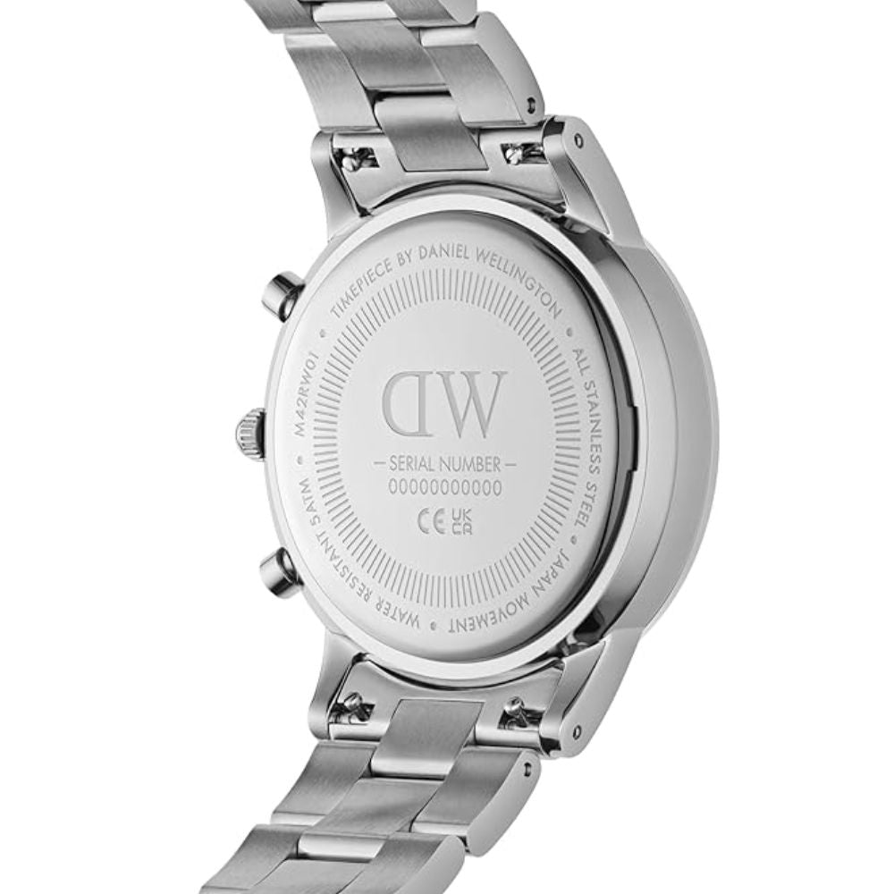Daniel Wellington Iconic Analog Blue & Silver Men’s Watch DW00100644K