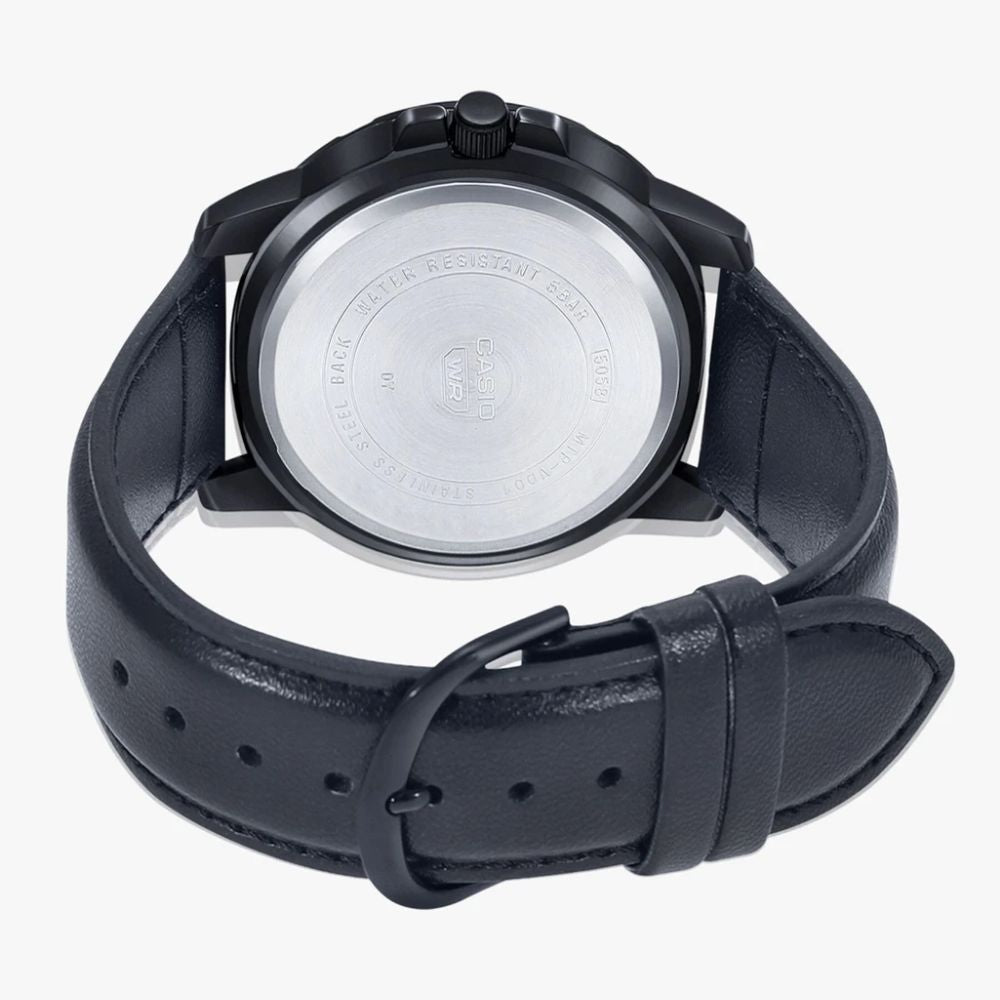 Casio Enticer Black Men Watch A1981 - MTP-VD01BL-1BV