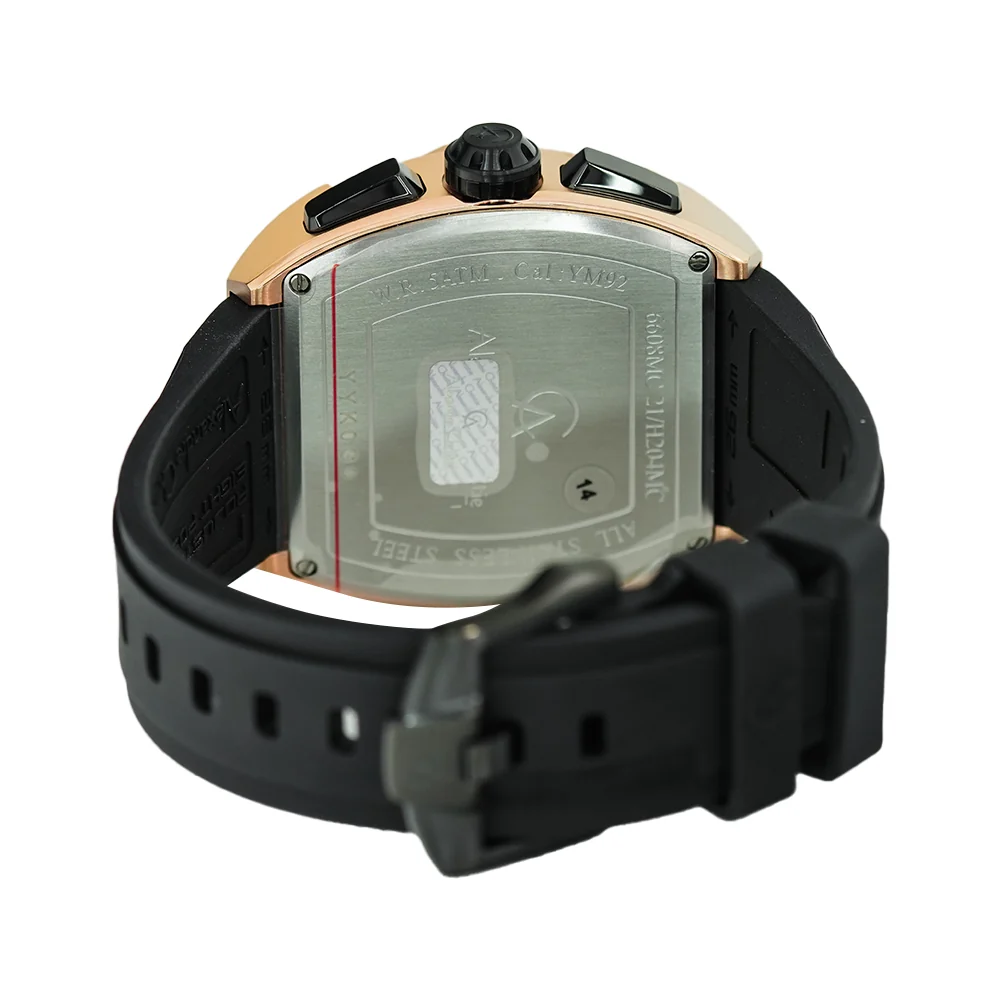 Alexandre Christie MCR Black Men's Watch 6608MCRRGBA
