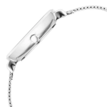 Fastrack Stunners X Quartz Analog Silver Dial Watch For Girls 68045SM01