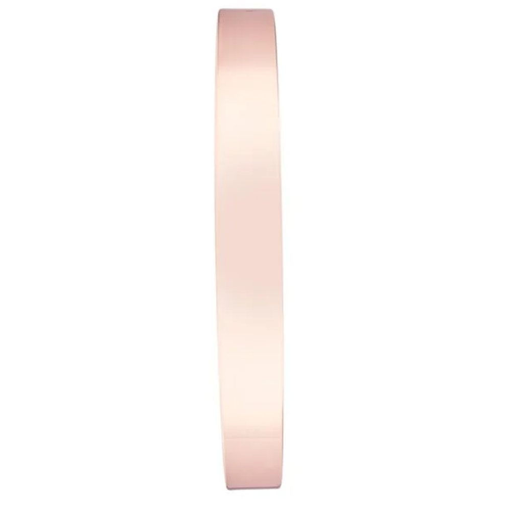 Titan Metallic Rose Gold White Dial Wall Clock NSW0058MA01