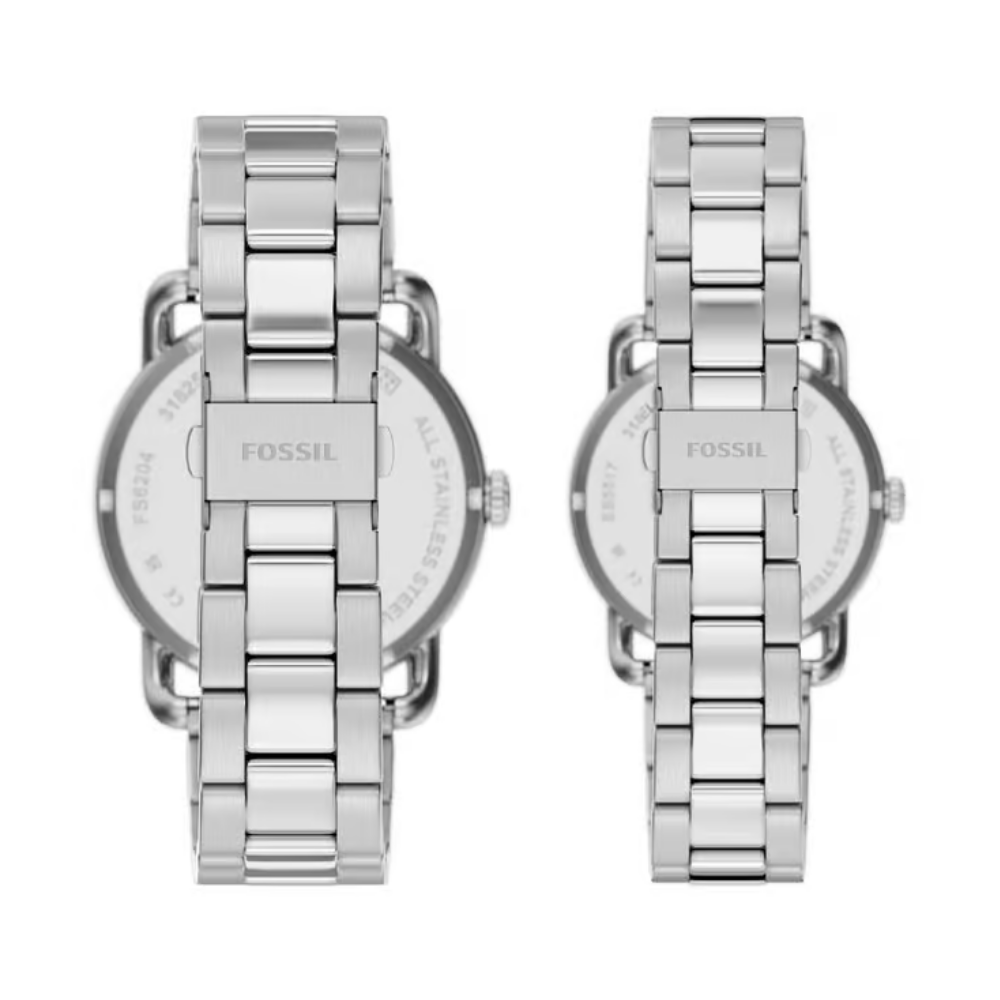Fossil Copeland Silver Men Watch FS6199SET