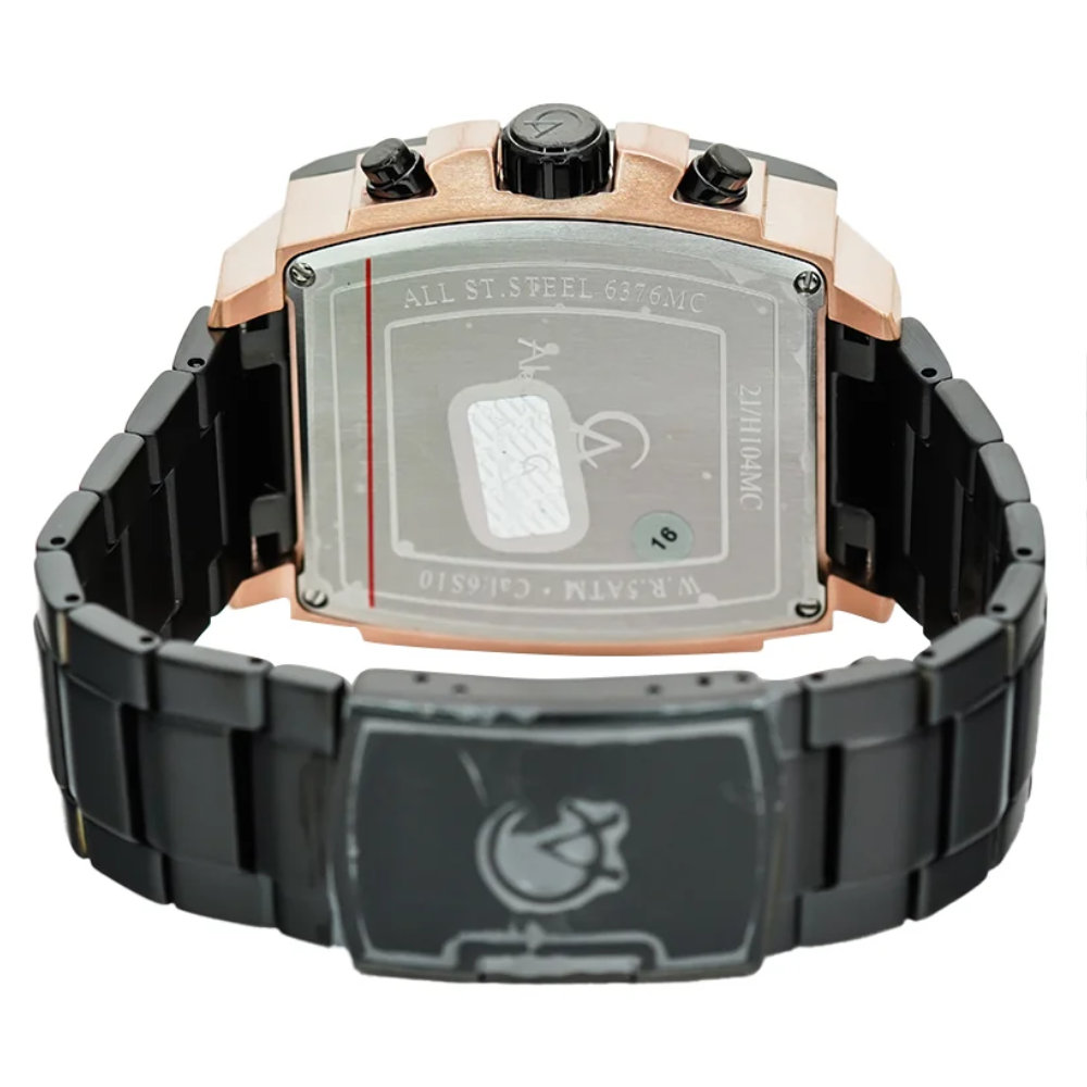 Alexandre Christie Chronograph Black Men's Watch 6376MCBBRBA