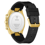 GUESS Equity Black Gold Men Watch GW0791G3