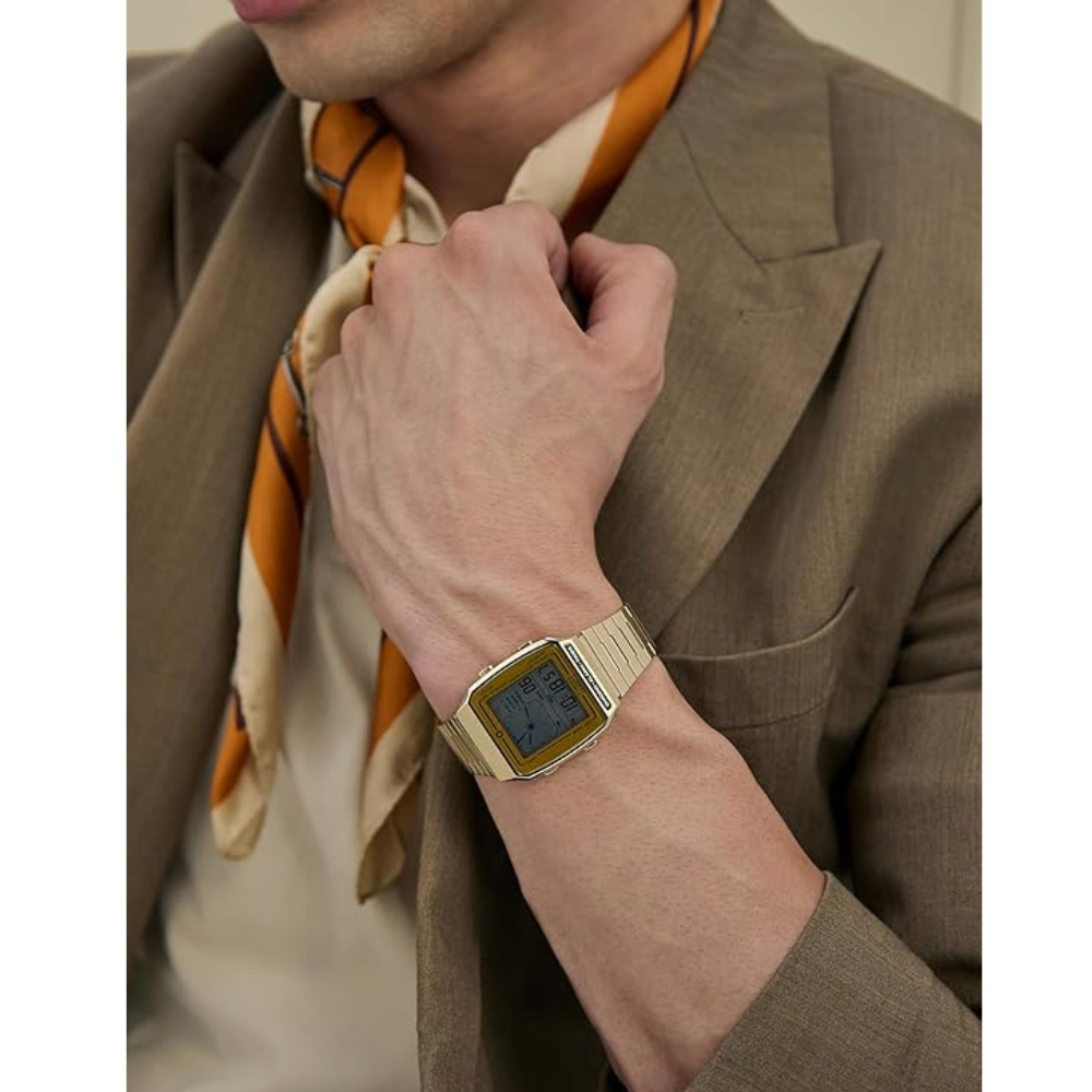 Timex Q Reissued Gold Men Watch TW2U72500