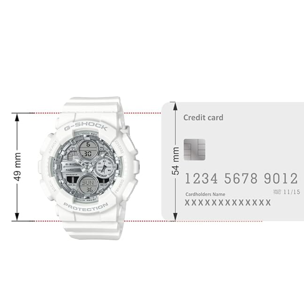 Casio G-Shock White Women Watch G1562 GMA-S140VA-7ADR
