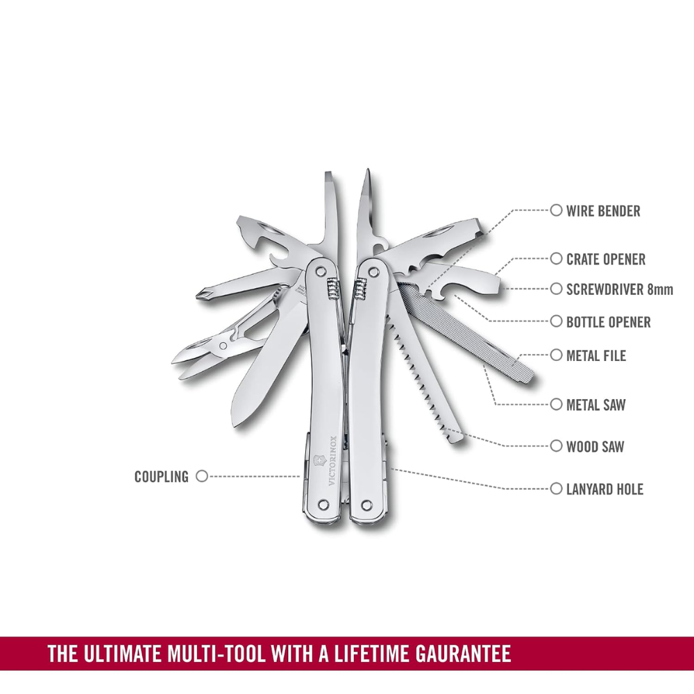 Victorinox Swiss Tool Spirit MX Silver Swiss Tool 3.0224.MN