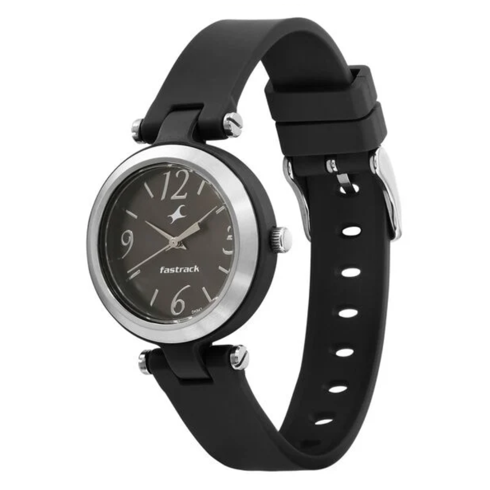 Fastrack Trendies Black Women's Watch 68015PP01