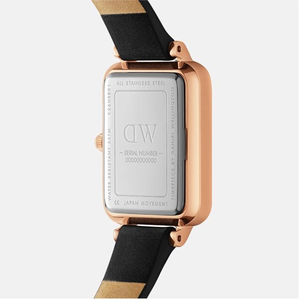 Daniel Wellington Quadro Black Women's Watch DW00100689K