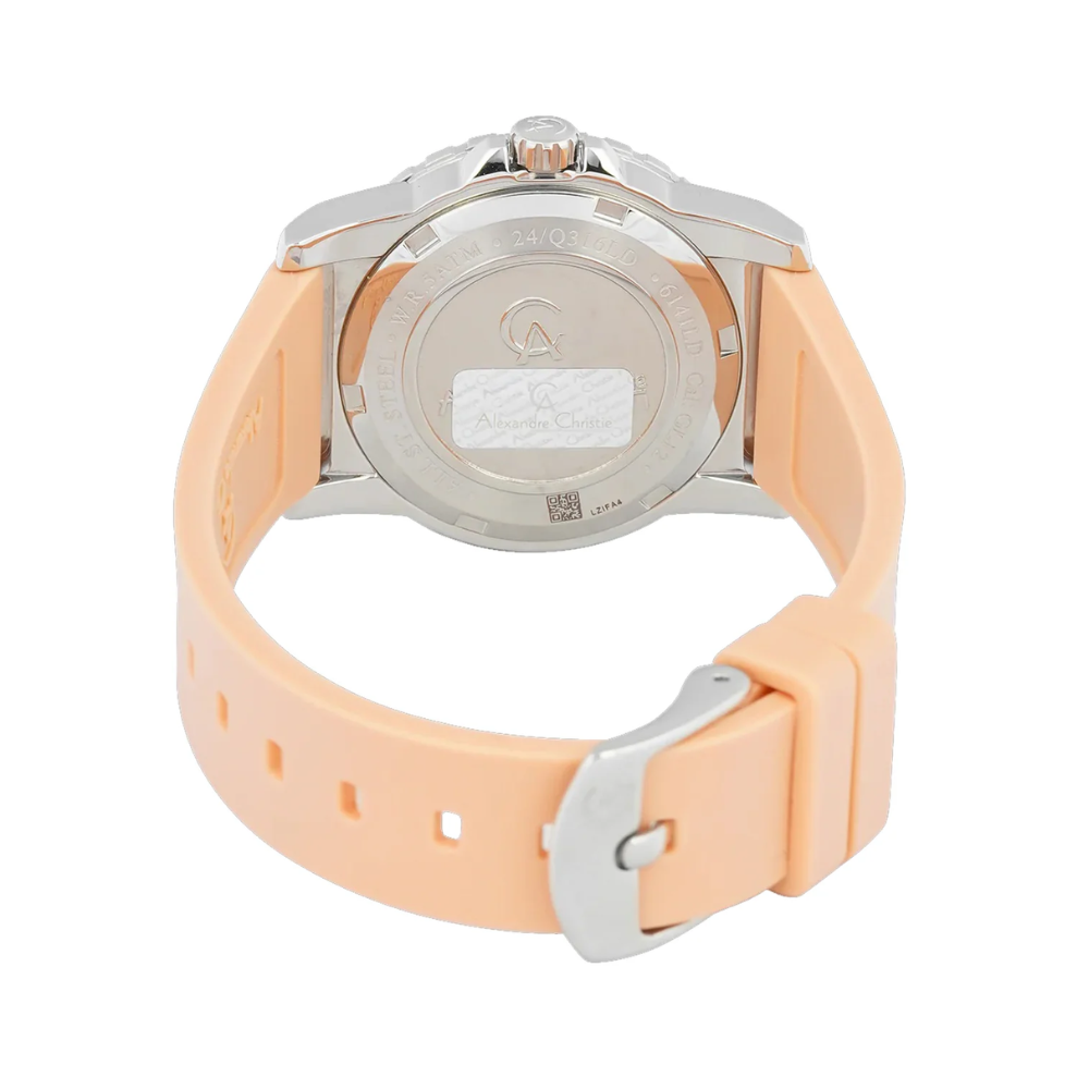 Alexandre Christie Classic Beige Women's Watch 6141LDRSSLN