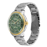 Titan Classique Four Eye Green Dial Men's Watch 90217BM02
