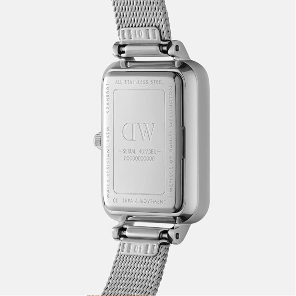 Daniel Wellington Quadro Silver Women's Watch DW00100690K