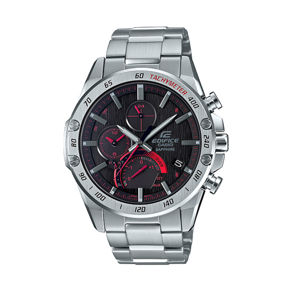 Casio Silver Stainless Steel Men's Watch Strap for EQB-1000D-1A, EQB-1000XD-1A | 10596173