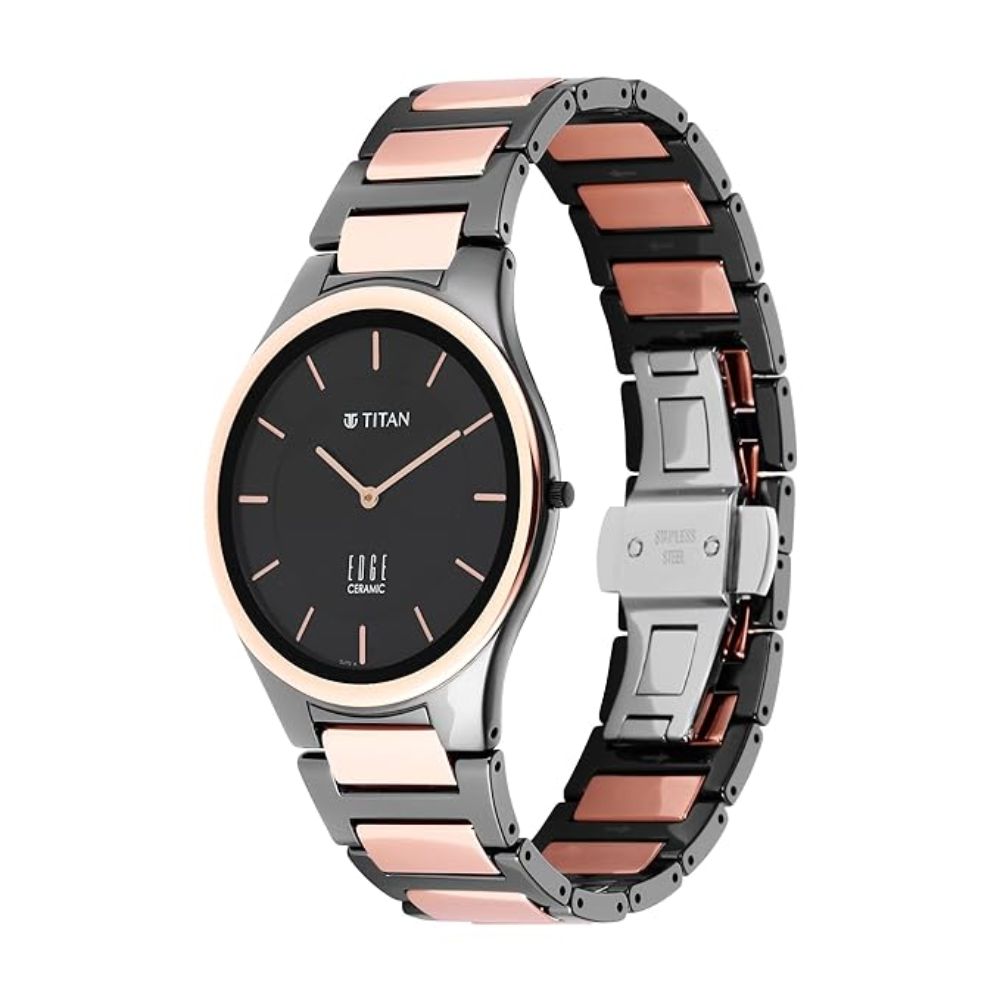 Titan Black Men's Watch 1696KC01