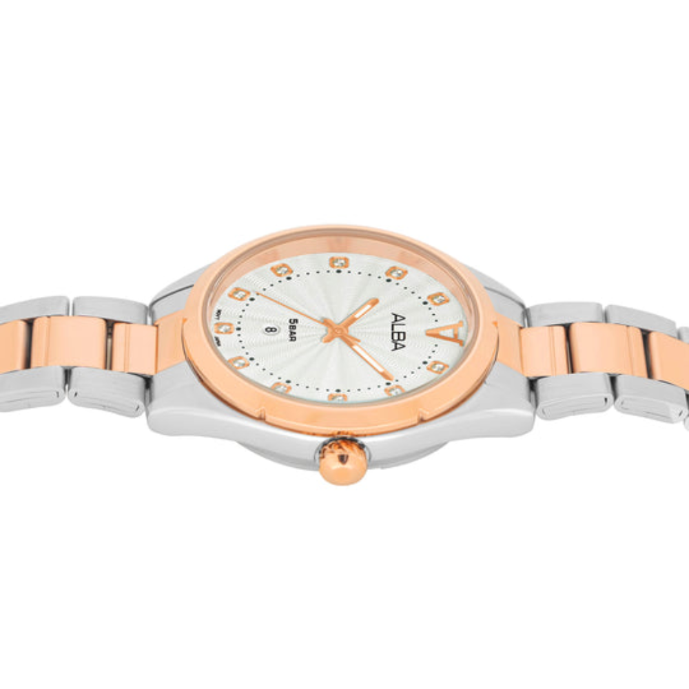 ALBA Fashion White Dial Women's Watch AH7BP6X1