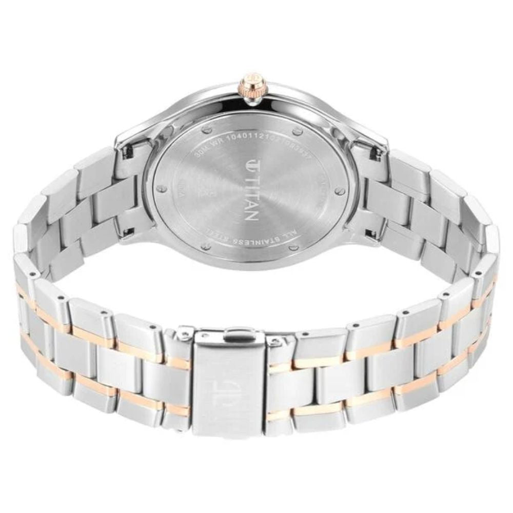 Titan Classique Slimline Silver Men's Watch 90142KM01