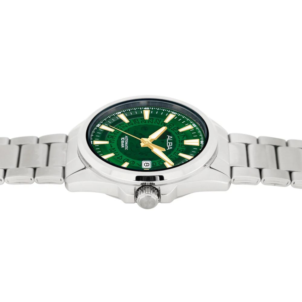 ALBA Automatic Green Dial Men's Watch AU4027X1