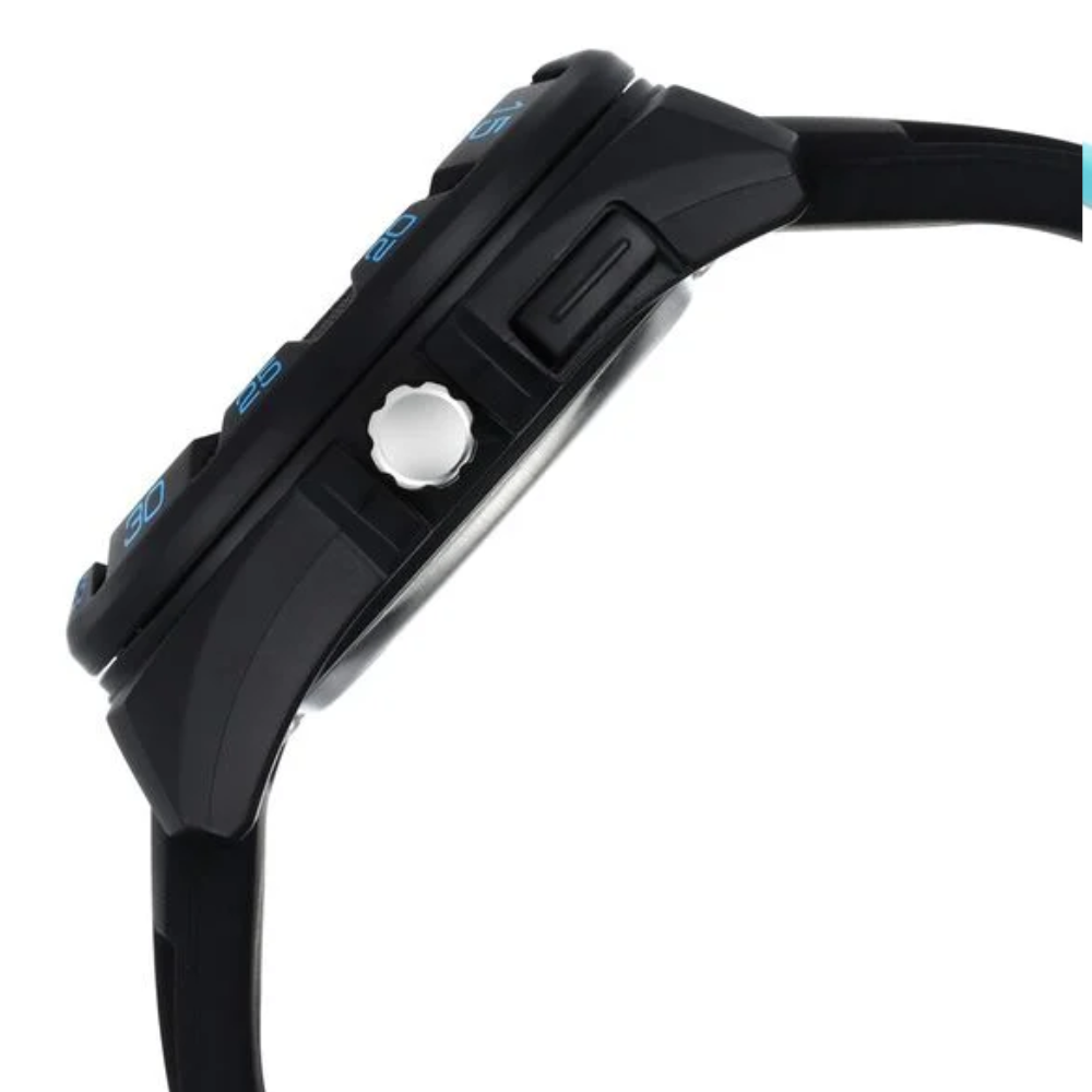Zoop Black Dial Black Strap Boys Kids Analog Watch 16016PP02