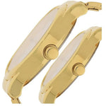 Titan Quartz White Couple Watch 15802490YM04