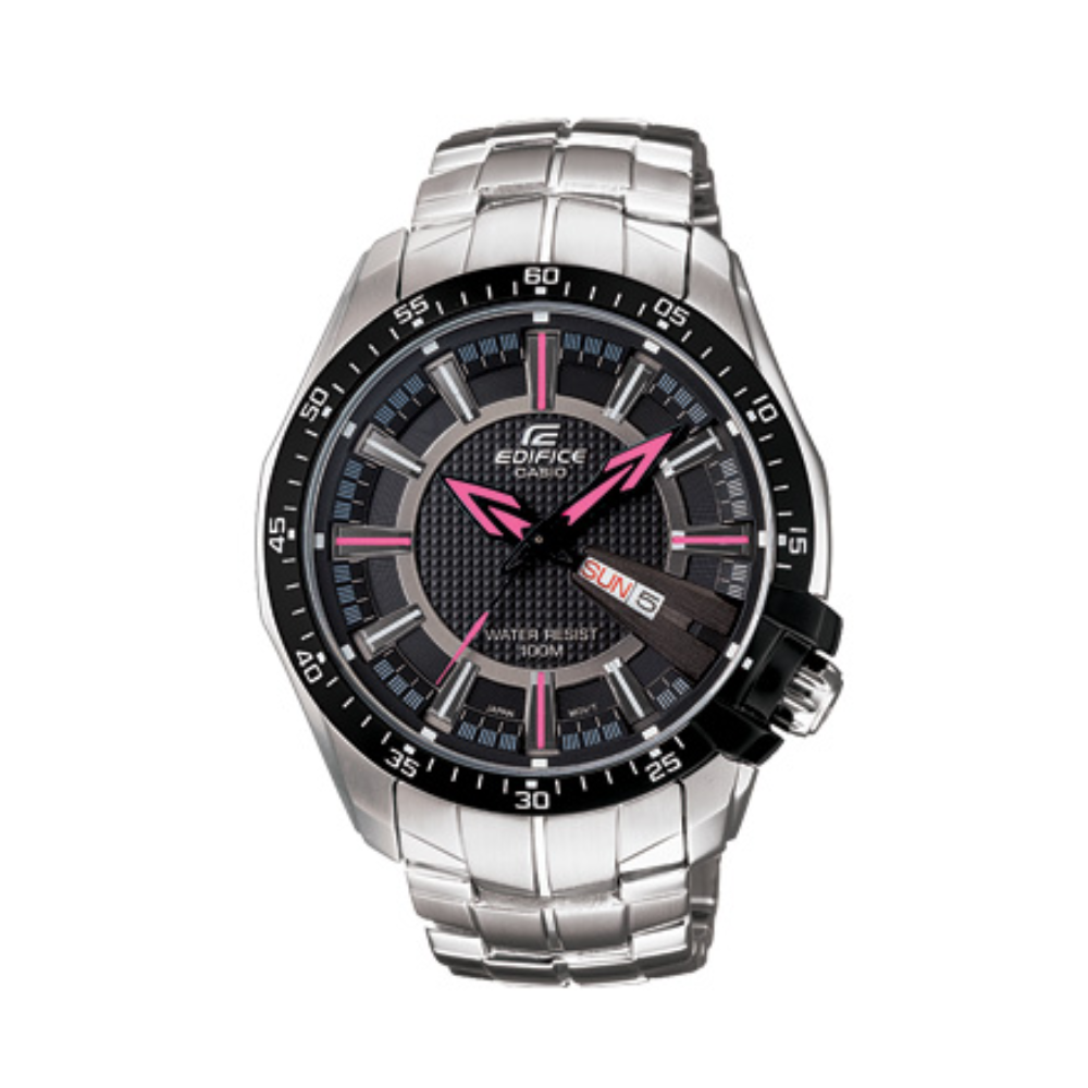Casio Silver Metal Strap Men's Watch EF-130D-1A2V, EF-130D-1A4V, EF-130D-1A5V | 10357187