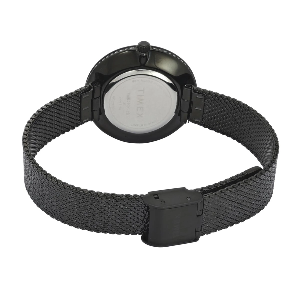 TIMEX Black Women Watch TWEL21503