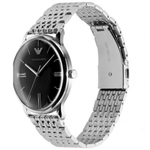 Emporio Armani Minimalist Black Dial Men's Quartz Watch AR11600
